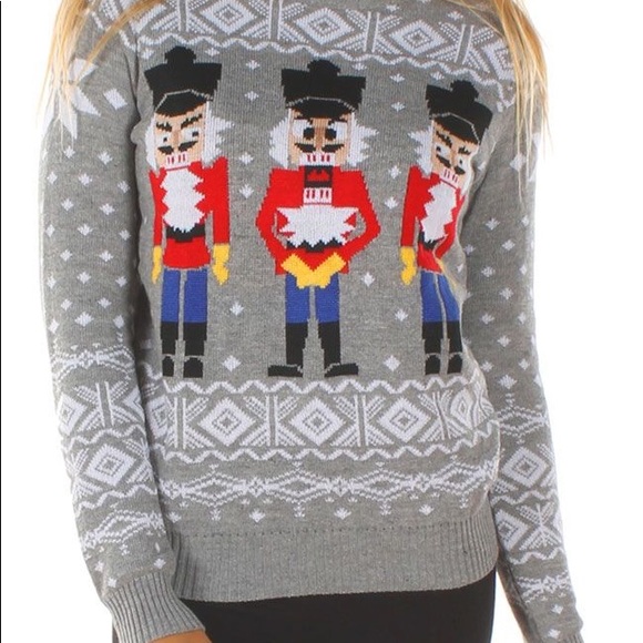 Tipsy Elves Womens Nutcracker Sweater 